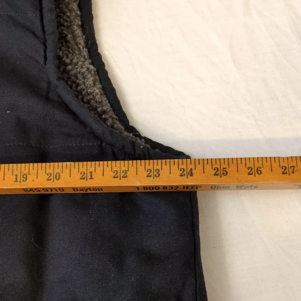 NWT Lee Sherpa Lined Canvas Work Vest Large - Picture 6 of 10